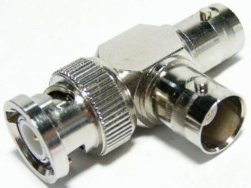 BNC Plug To Double Jack L-Type